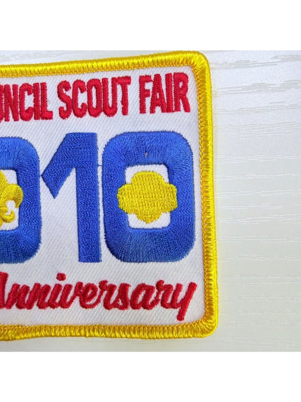 BSA Ore-Ida Council Scout Fair Patch 2010 Commemorative 100th Anniversary New - Picture 6 of 7